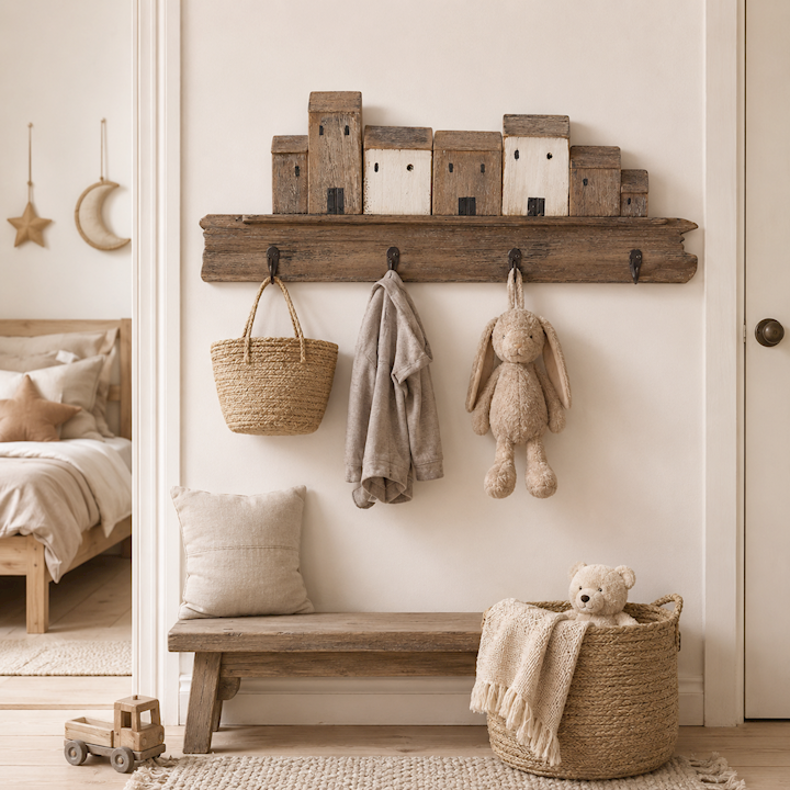 HOUSE HOOKS 71x5x27cm
